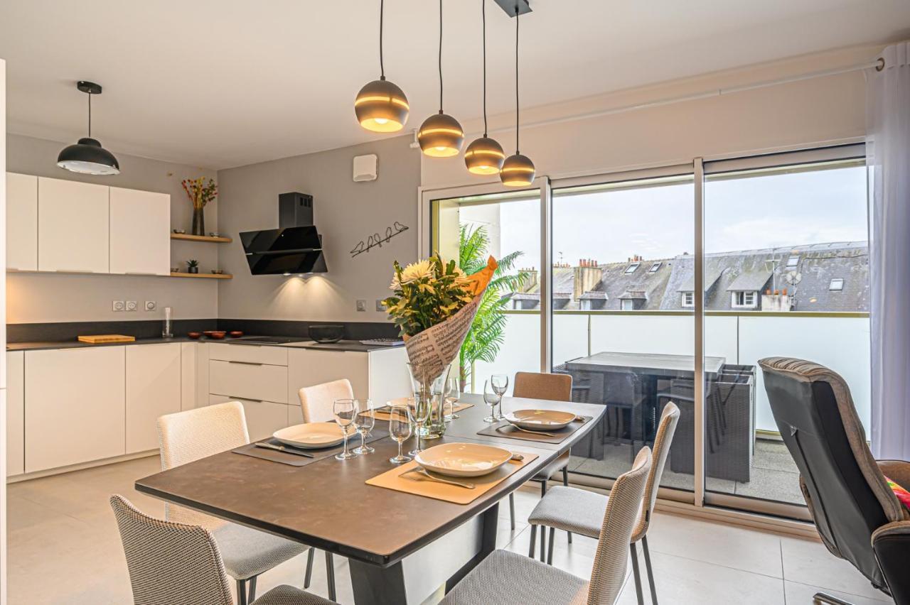 L'Audacieux - Appt Neuf Avec Vue Sur Les Toits Vannes Exterior foto
